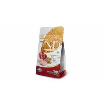 FARMINA N&D Ancestral Grain Сухой корм для кошек с курицей, спельтой, овсом и гранатом 0,3 кг